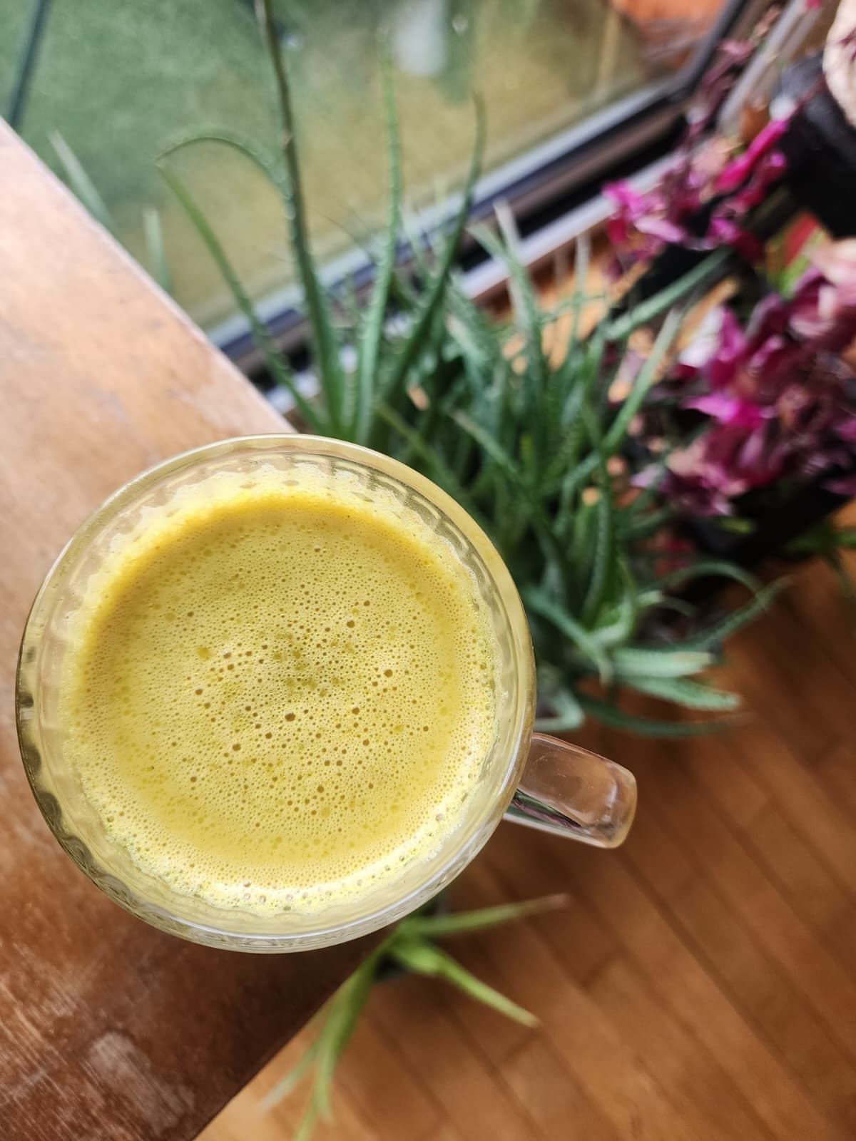 Un lait d'or au curcuma